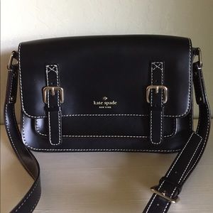 Kate Spade Essex Scout Leather Crossbody Messenger